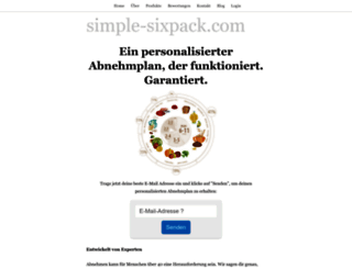 simple-sixpack.com screenshot