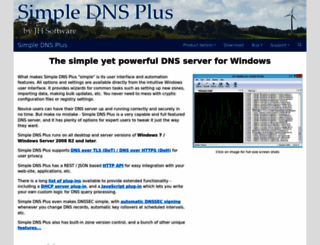 simpledns.com screenshot