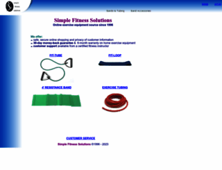 simplefitnesssolutions.com screenshot