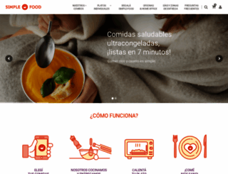 simplefood.com.ar screenshot