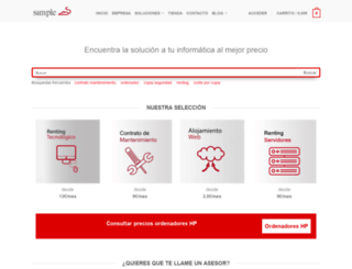 simpleinformatica.es screenshot