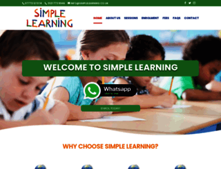 simplelearning.co.uk screenshot