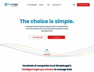 simplelegal.com screenshot