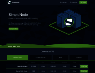simplenode.co screenshot