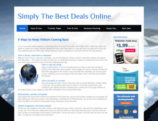 simpleonlinedeals.com screenshot