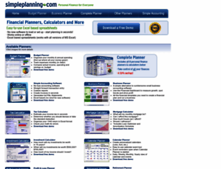 simpleplanning.net screenshot