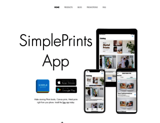 simpleprints.app.link screenshot