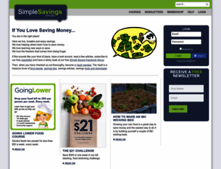 simplesavings.com.au screenshot