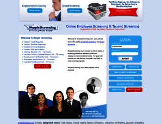 simplescreening.com screenshot