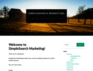 simplesearchmarketing.com screenshot