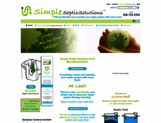 simplesepticsolutions.com screenshot