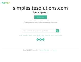 simplesitesolutions.com screenshot