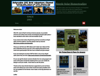 simplesolarhomesteading.com screenshot