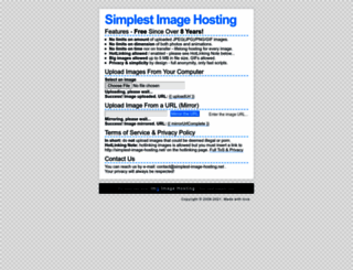 simplest-image-hosting.net screenshot