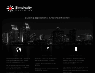simplexity.ventures screenshot