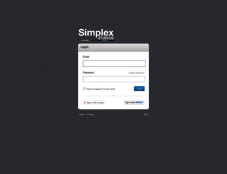 simplexstudios.quoteroller.com screenshot