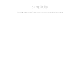 simplicitywebdesign.org screenshot