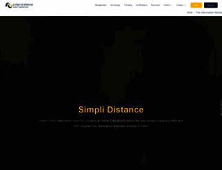 simplidistance.com screenshot