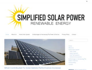 simplified-solar-power.com screenshot
