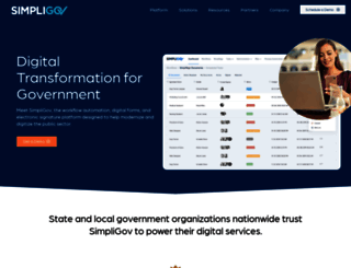 simpligov.com screenshot