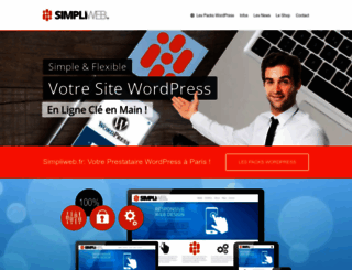 simpliweb.fr screenshot