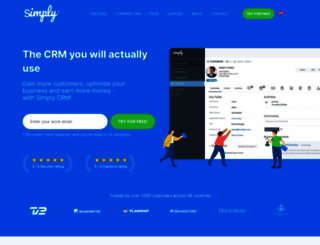 simply-crm.com screenshot