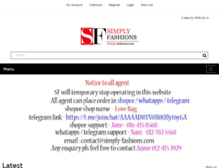 simply-fashions.com screenshot
