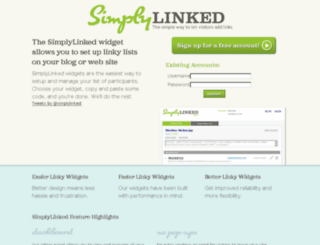 simply-linked.com screenshot