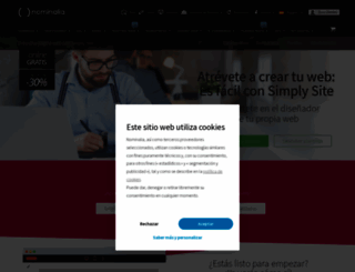 simply-website.es screenshot