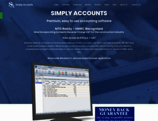 simplyaccounts.net screenshot