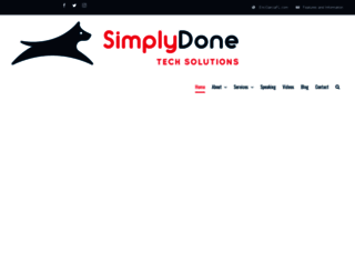 simplydonetechsolutions.com screenshot