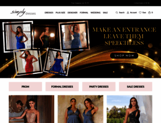 simplydresses.com screenshot