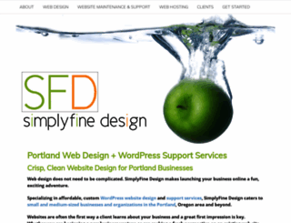 simplyfinedesign.com screenshot