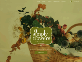 simplyflowers.com.sg screenshot