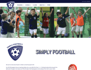 simplyfootball.com.au screenshot