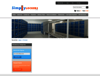 simplylockers.ltd.uk screenshot