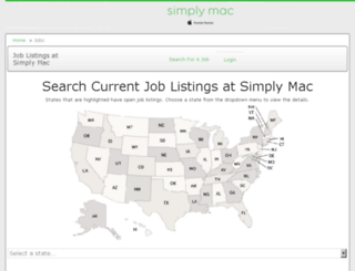 simplymac.iapplicants.com screenshot