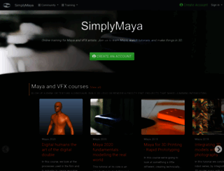 simplymaya.com screenshot