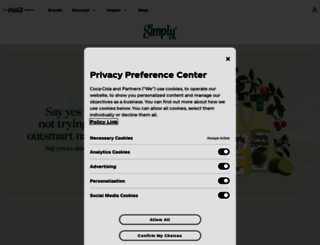 simplyorangejuice.com screenshot