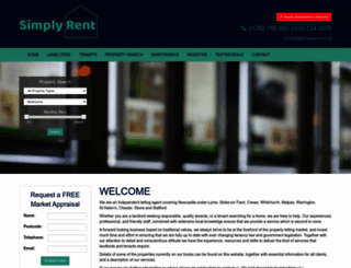 simplyrent.co.uk screenshot