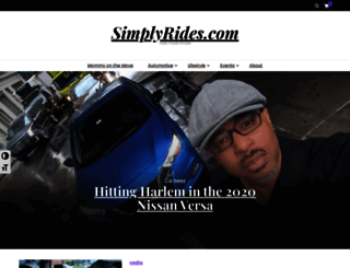 simplyrides.com screenshot