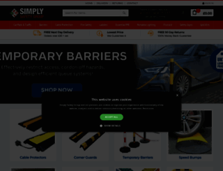 simplysafetygroup.co.uk screenshot