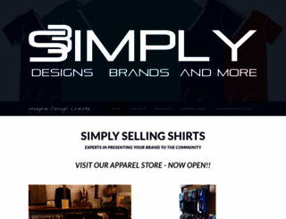 simplysellingshirts.com screenshot