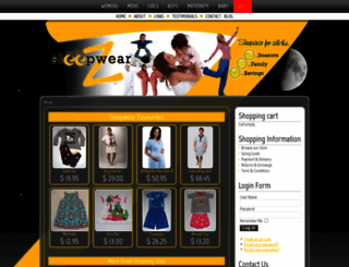 simplysleepwear.com.au screenshot