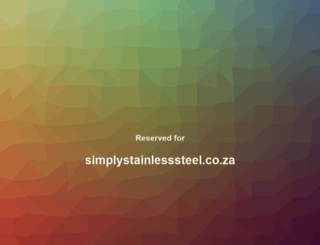 simplystainlesssteel.co.za screenshot