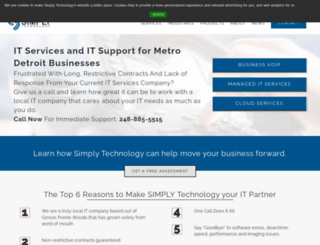 simplytechnology.com screenshot