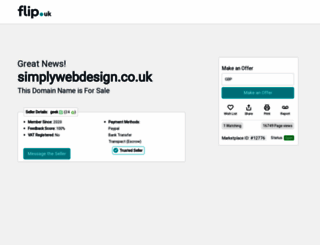 simplywebdesign.co.uk screenshot