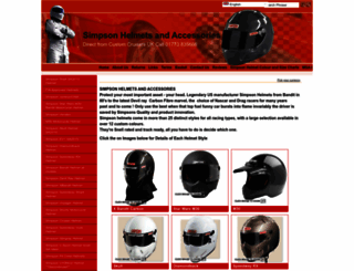 simpson-helmets.eu screenshot