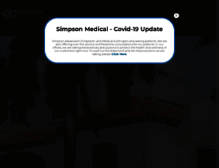 simpsonmedical.com screenshot