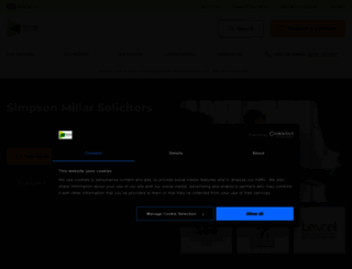 simpsonmillar.co.uk screenshot